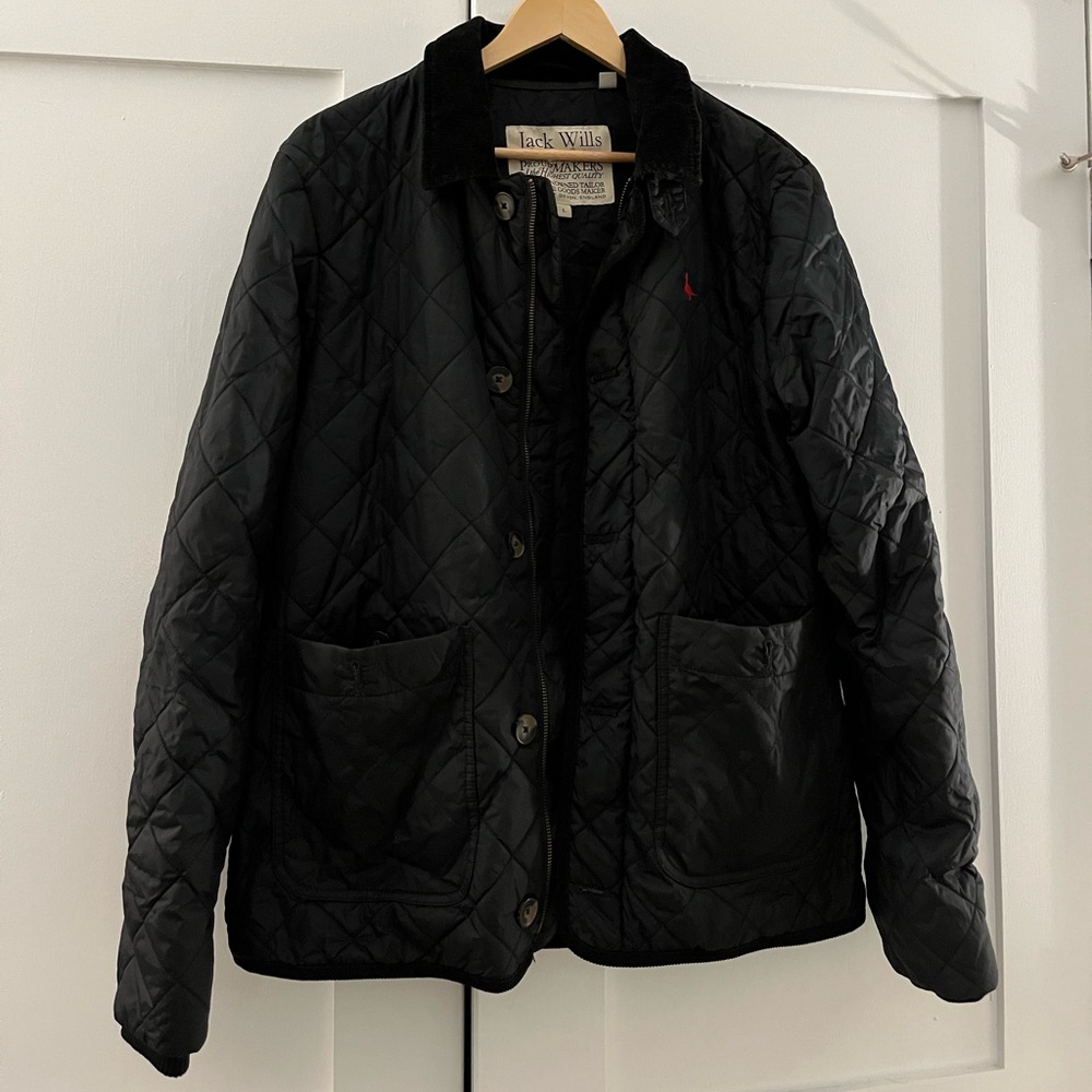 Jack Wills Quilted and Corduroy Coat
